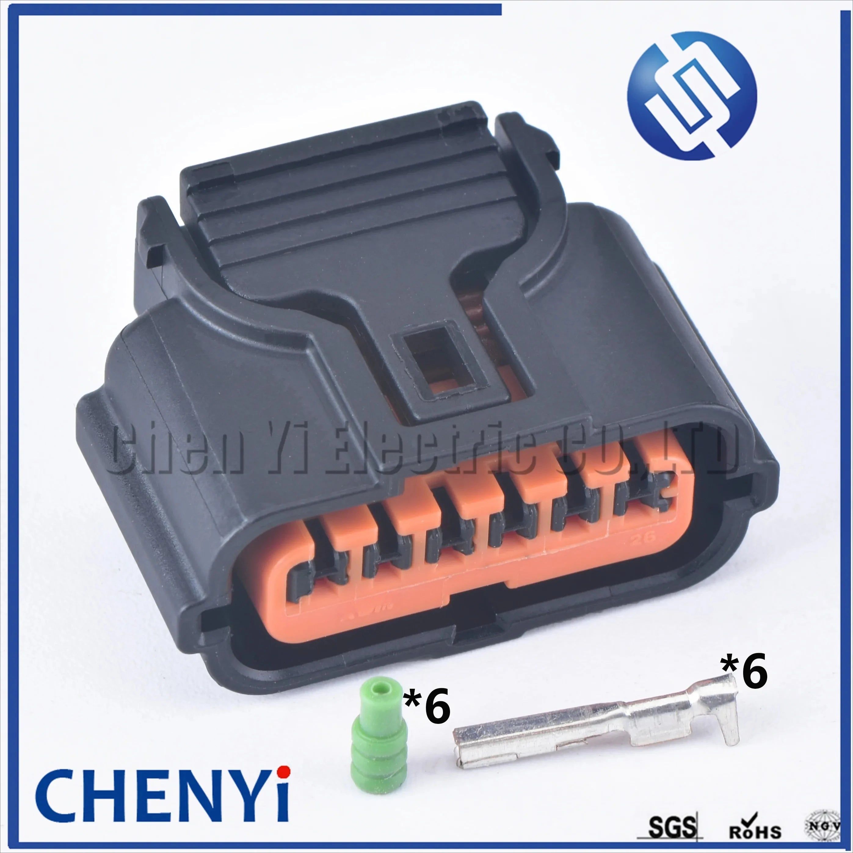 6 Pin PDC Automotive waterproof Connector Reverse Sensor Reversing Radar Wire harness plug HP286-06021 With Pins For Hyundai KIA