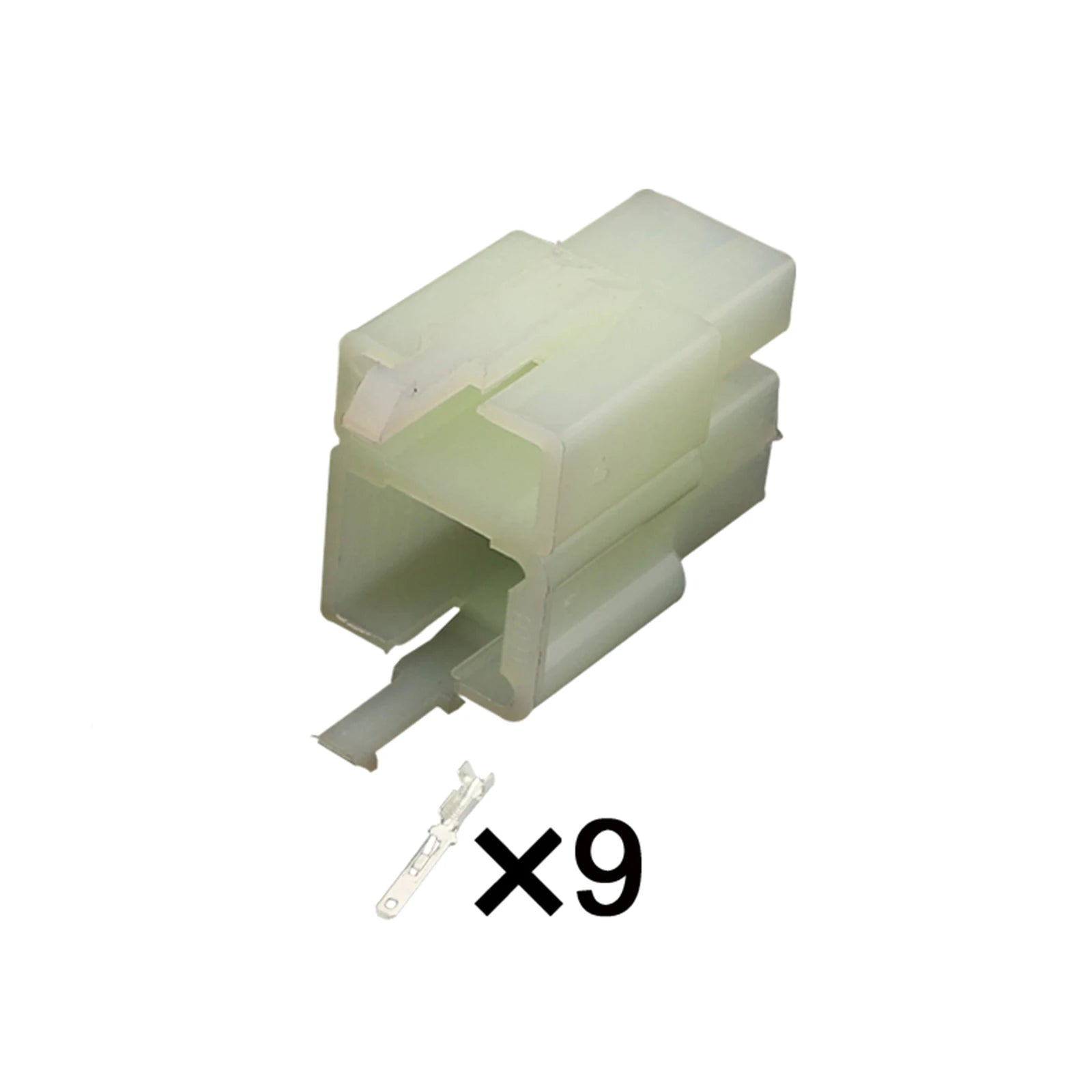 9PIN Connector 2.8mm Unsealed Male Female Connectors Wiring Harness Cable Socket 8-968971-1 Grey Yellow White