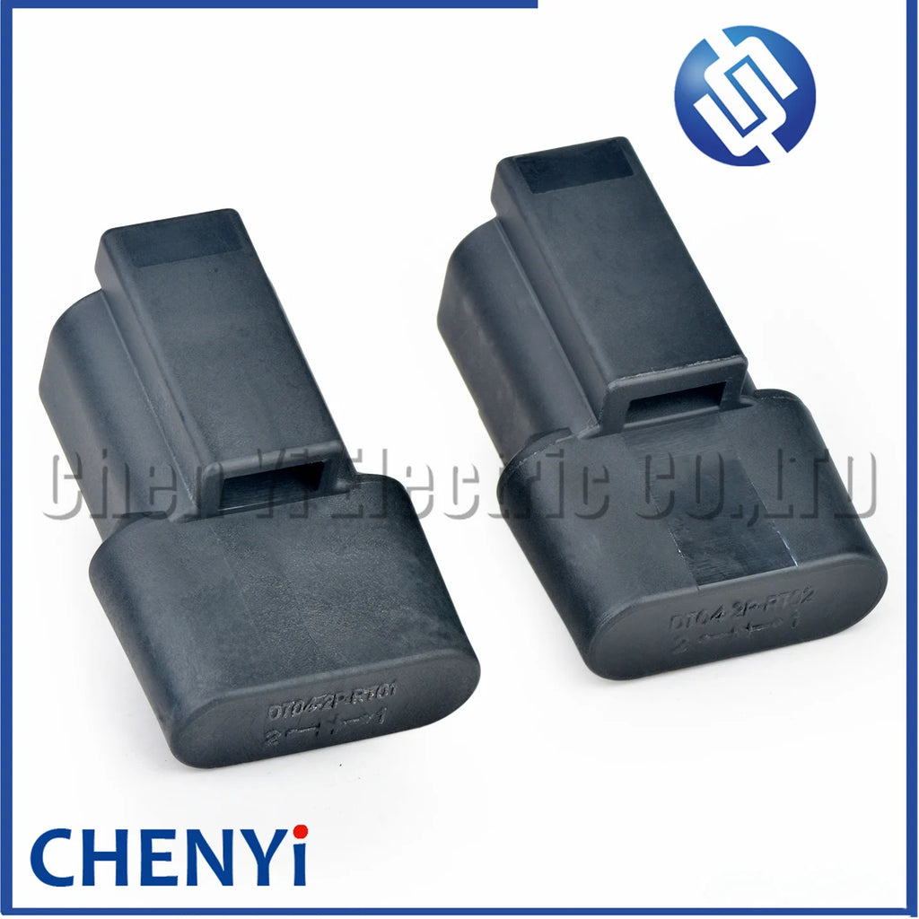 2 Pin Automotive connector Housing For DEUTSCH DT Male Pins Wire-to-Wire diode integrated components DT04-2P-RT01 DT04-2P-RT02