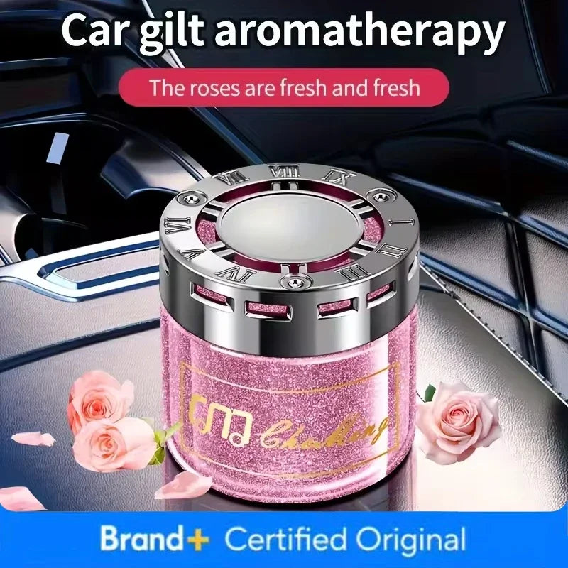 Flowing Sand Solid Fragrance Car Aromatherapy High End Car Logo Car Aromatherapy Seat Decoration Air Freshener Amagi