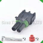 2-Pin Connector Connector Series Female Injector Socket Waterproof Automobile Cable Gm