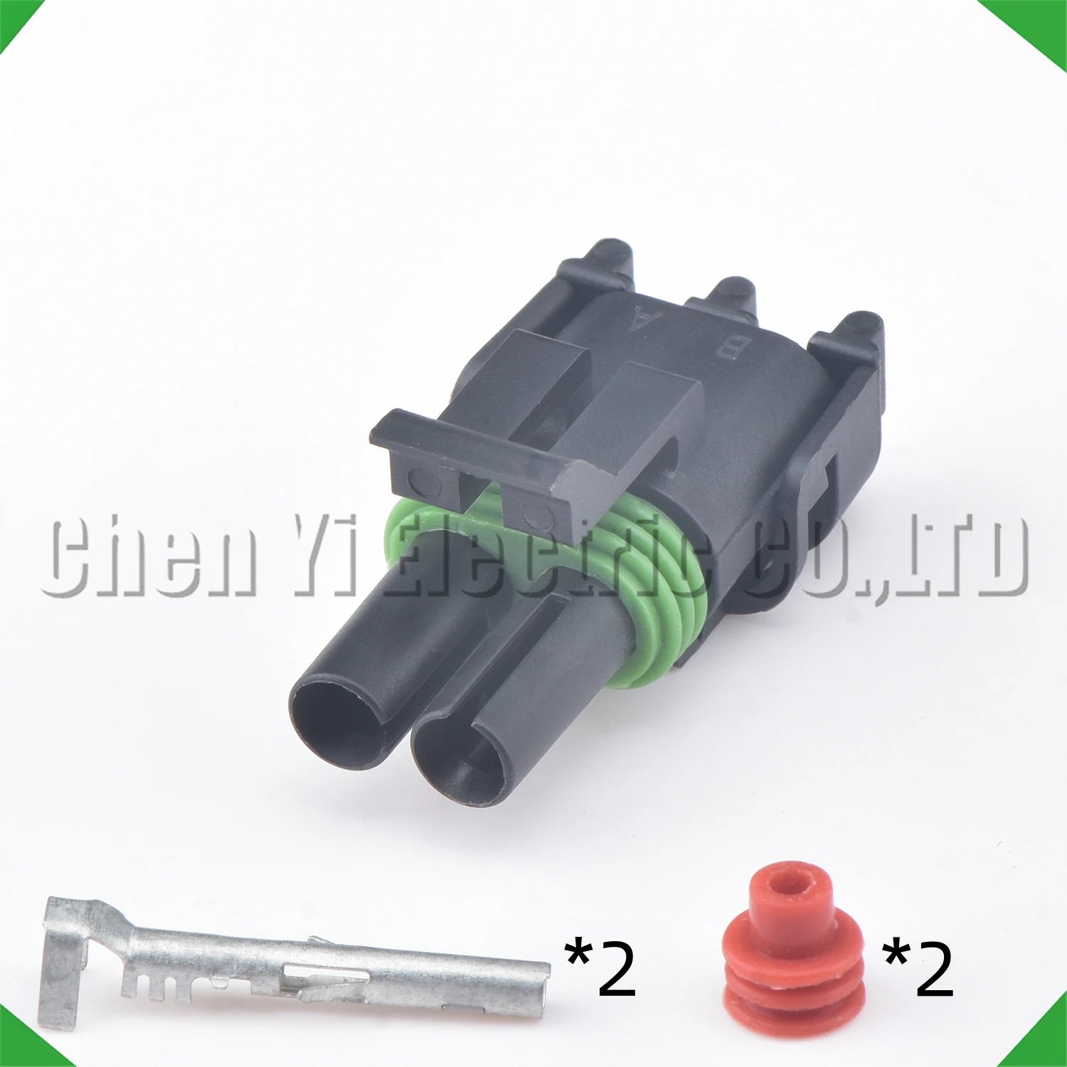 2-Pin Connector Connector Series Female Injector Socket Waterproof Automobile Cable Gm