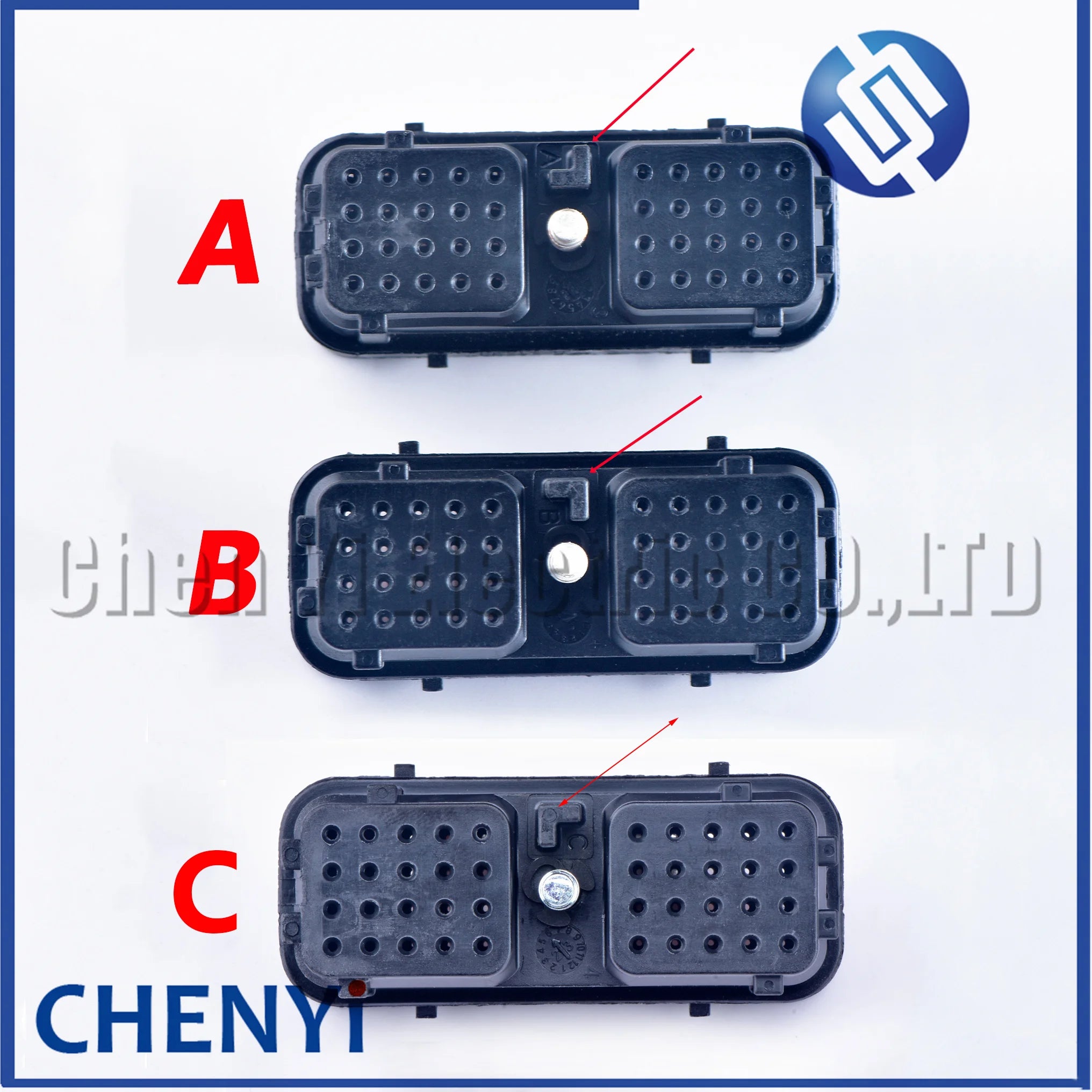 40 Pin/way connector automotive waterproof plug DRC26-40S DRC26-40SA DRC26-40SB DRC26-40SC With Pin For Deutsch DRC series