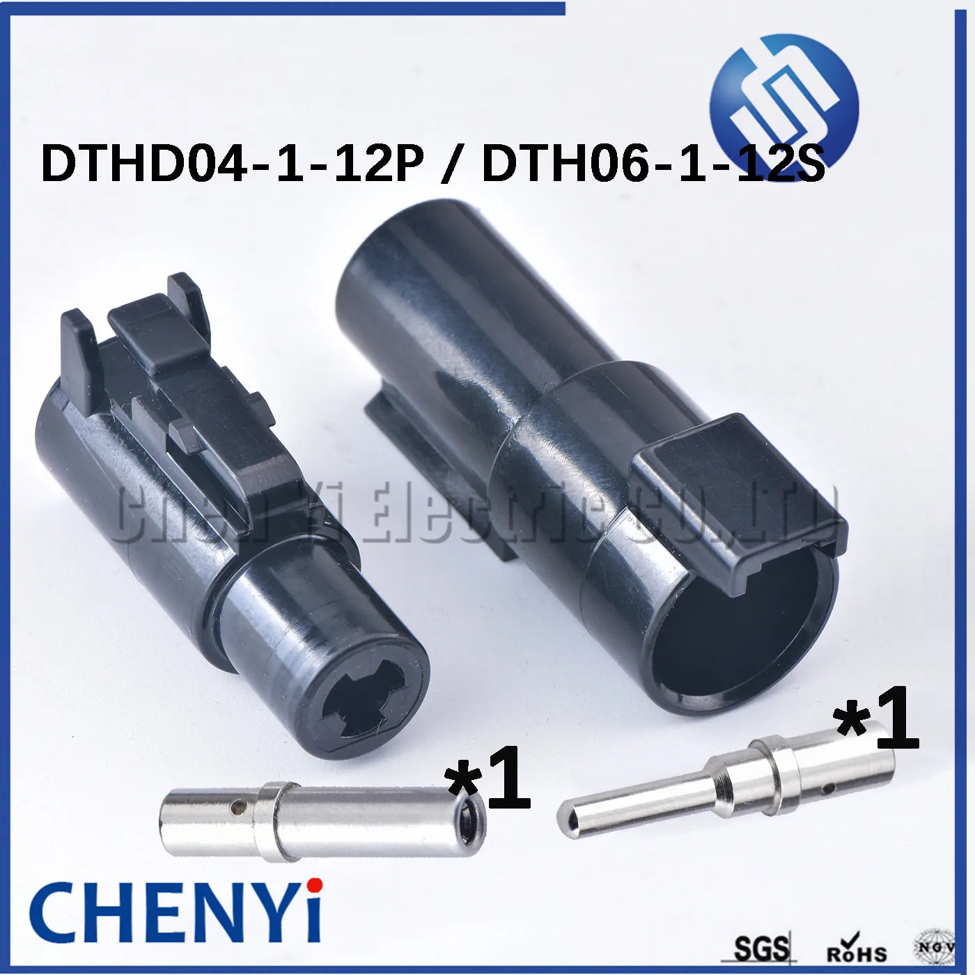 1 Pin auto Waterproof Connector DTHD04-1-12P DTHD06-1-12S DTHD04-1-8P DTHD06-1-8S DTHD04-1-4P DTHD06-1-4S For Deutsch