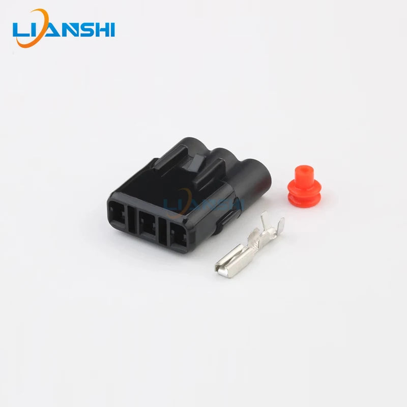 6187-3801 6180-3451 Automotive connector Oxygen sensor oil pump 3P wiring harness plug with terminal