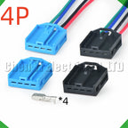 4-pin auto connector automotive connectors lights harness 1719093-1 1719093-3