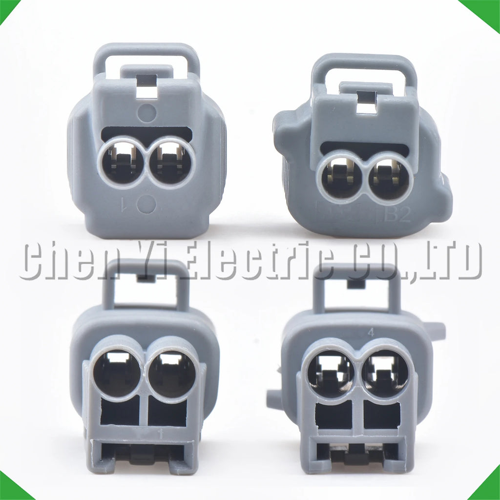 2 Pin Automotive Fog Socket Lamp Plug Turn Signal Light Connector 6189-0175 90980-11019...