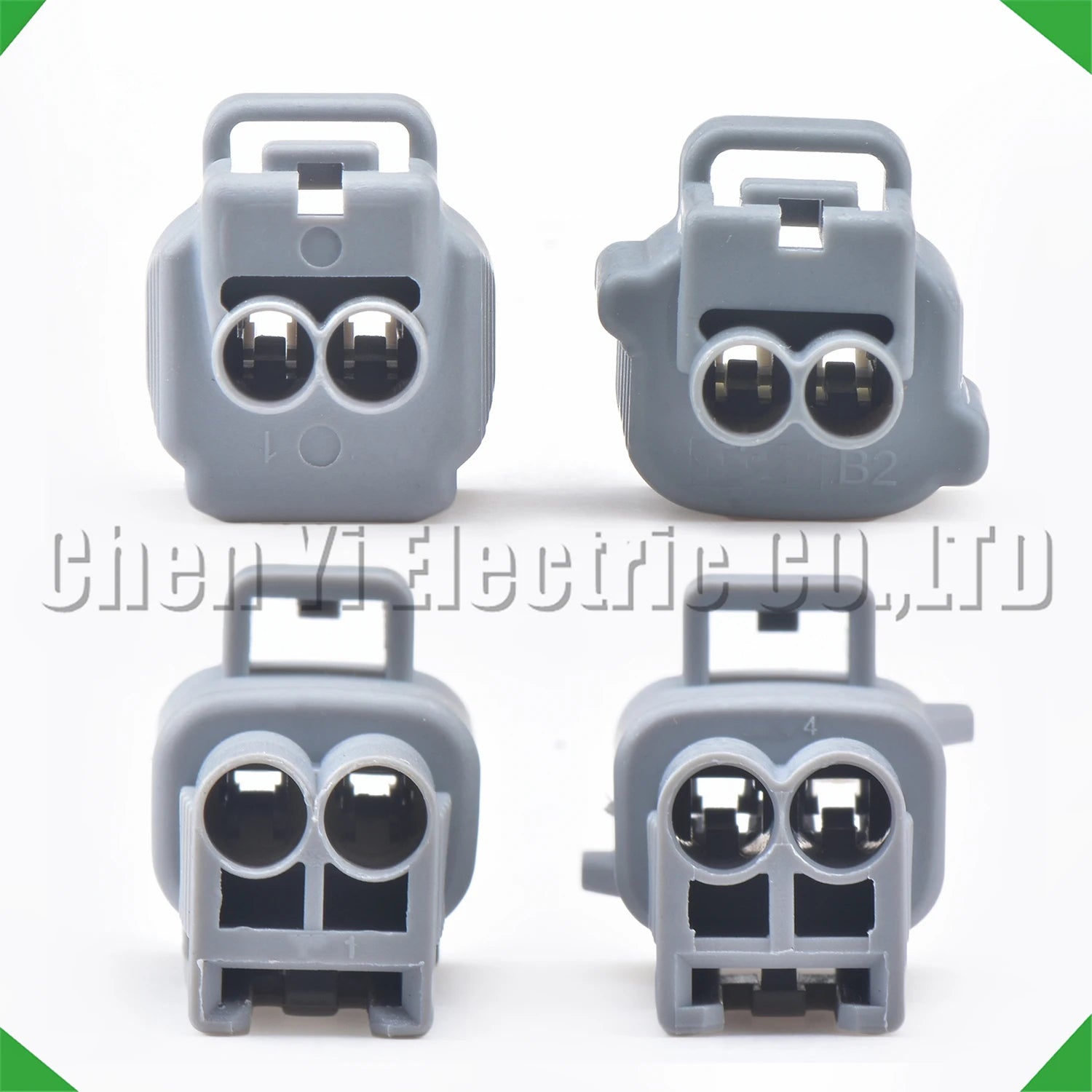 2 Pin Automotive Fog Socket Lamp Plug Turn Signal Light Connector 6189-0175 90980-11019...