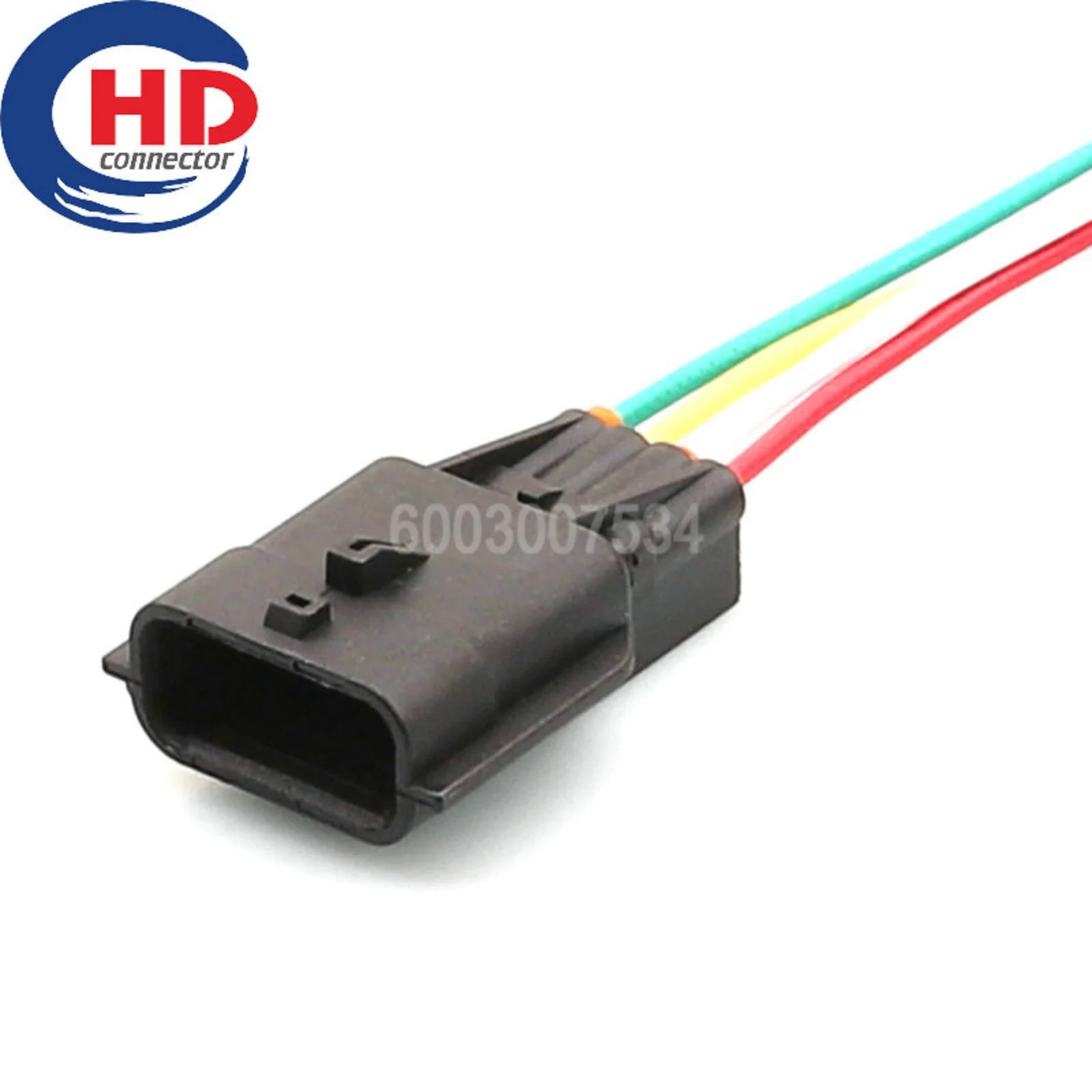 4 Pin Connector Waterproof 0.6mm Male Female Connectors Motorcycle Electrical Harnesses Wiring Harness 7282-8853-30 7283-8853-30