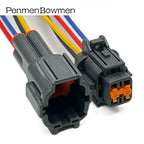4 Pin Car Waterjet Motor Oxygen Plug Wire Harness Auto Waterproof Electrical Connector for Nissan PB291-04027 6185-1169