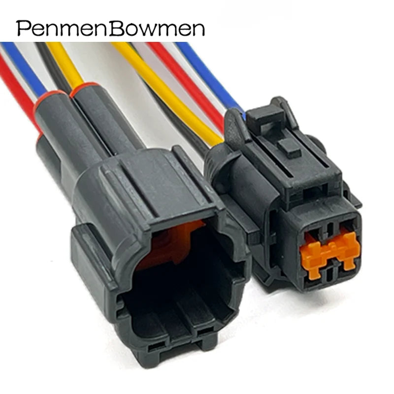 4 Pin Car Waterjet Motor Oxygen Plug Wire Harness Auto Waterproof Electrical Connector for Nissan PB291-04027 6185-1169