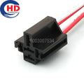 5 Pin Connector Unsealed 6.3mm 9.5mm Series Female Connectors Cable Plug Motorcycle Electrical Harnesses Wiring Harness Housing