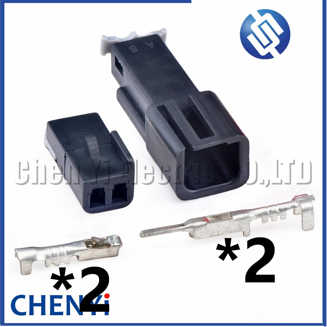 2 Pin Automotive power supply connector Oil Temperature Sensor wire harness plug 12047663 12047662 12059252 12059251 12059250
