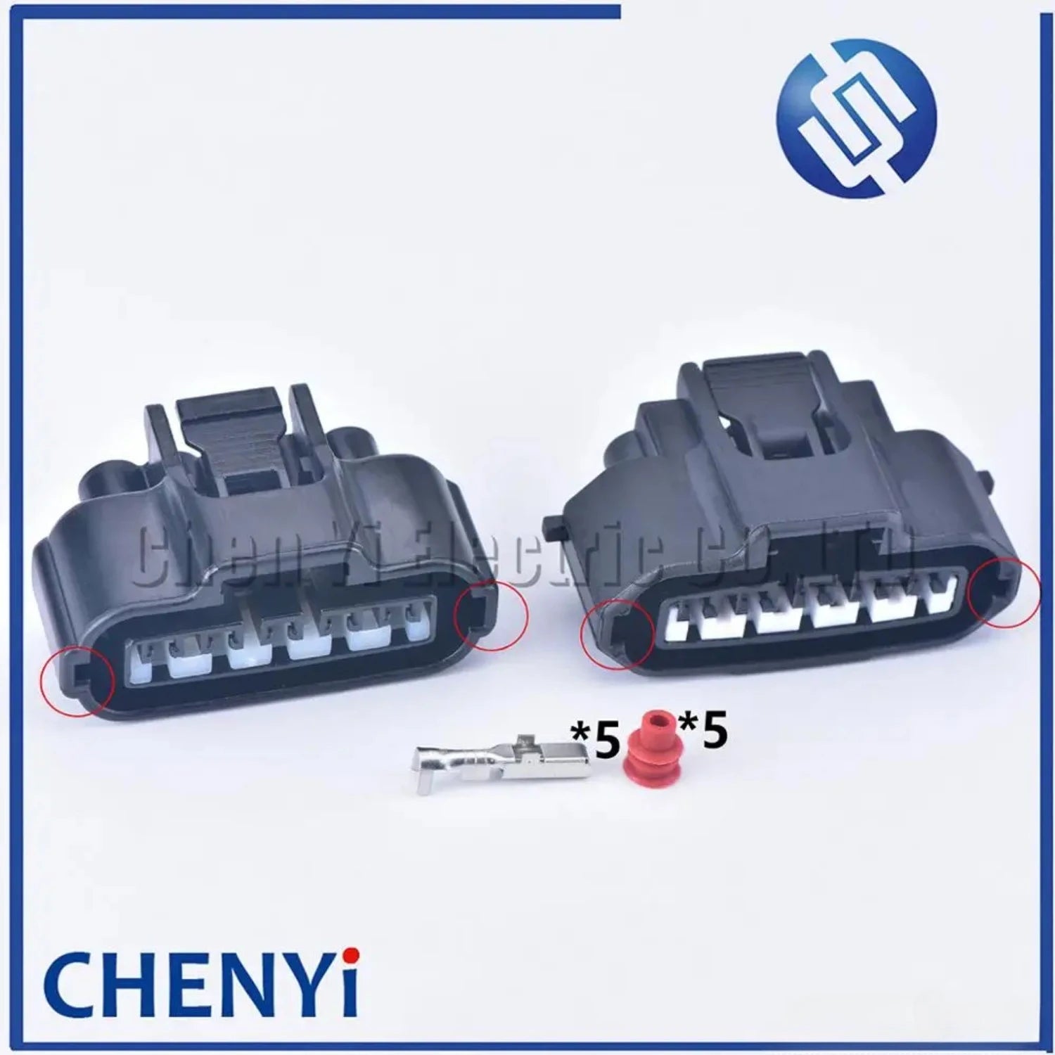 2set 5 Pin Engine Plug Female Housing Wire Harness Connector Ignition Air Flow Meter Socket For Toyota MG640945-5 90980-11024