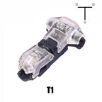 T-Tap Wire Connectors – I & T Type 2-Pin Splice Connector 12V 24V DC 300V AC 18-22AWG
