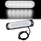 Car LED Light12V 24W White 6LED Car Truck Fog Light Lamp Off Road Safety Urgent Signal Truck Side Marker Lights