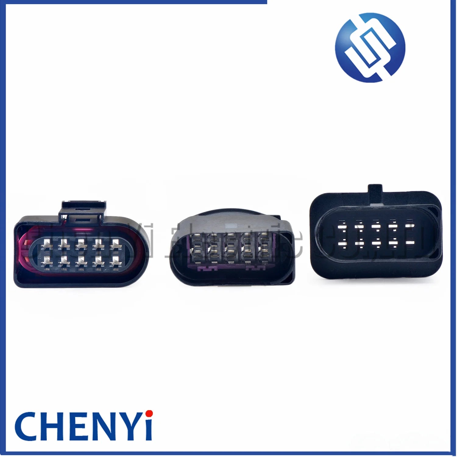 10 Pin Temp Sensor Plug Deflation Valve Connector Halogen headlight plug 1J0973835 1J0973735 6R0973735 493578-2 2294597-1