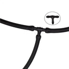 Car Windscreen Washer Joiner Pipe Connector T Piece Straight 3 Way Y Piece Air Fuel Water Petrol Wiper Washer Nozzle Hose