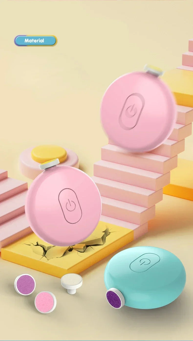 Electric Nail Grinder for Babies And Kids Home Use Polishing Set Nail Clippers Kit for Children Amagi