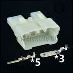 8 Pin Automotive connector Air conditioning control panel switch Wire harness plug with Pin CY000863-2.0-6.3-21 90980-10463
