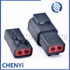 2 Pin DTP series BLACK  Automotive waterproof connector Wire harness plug DTP06-2S DTP04-2P DTP06-2S-E004 DTP04-2P-E004 with Pin