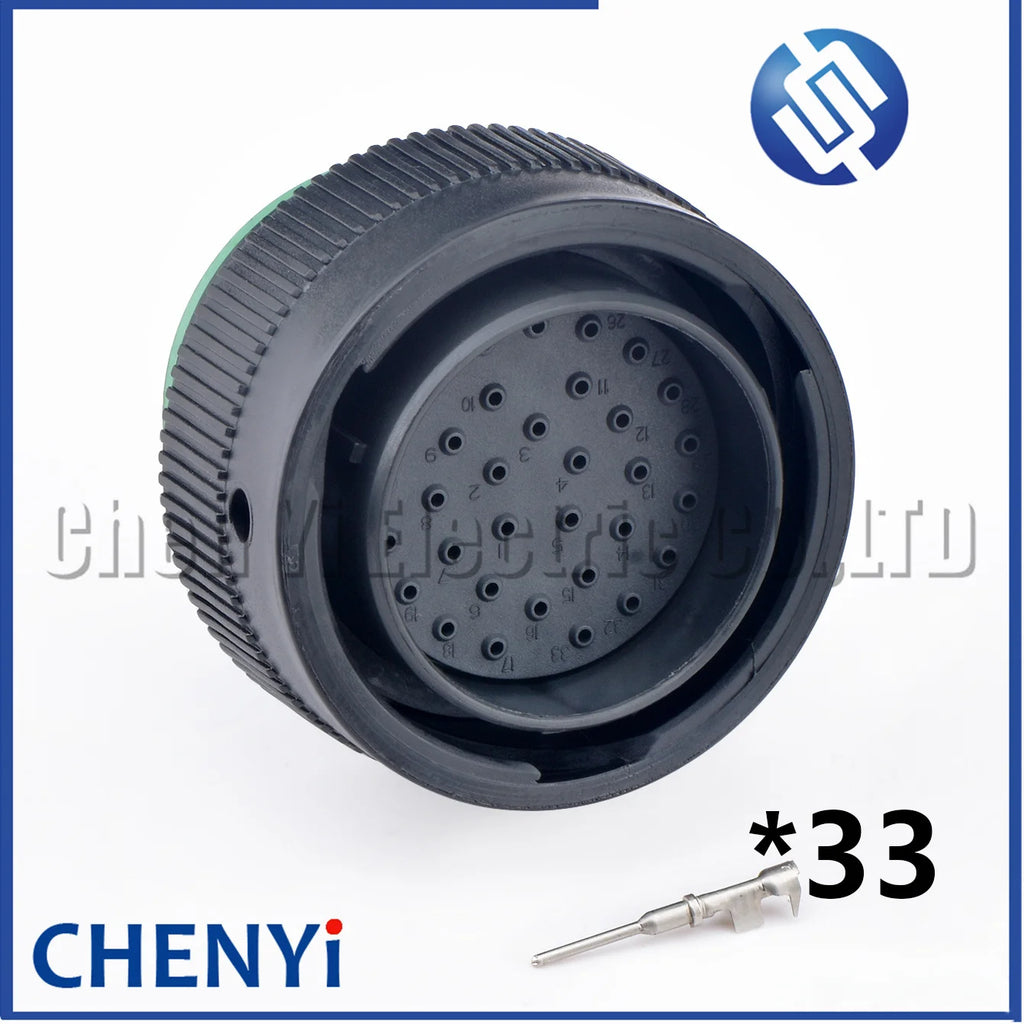 33 Pin Male or Female Waterproof connector HDP24-24-33SN HDP26-24-33PN With Pins For Deutsch HDP Series