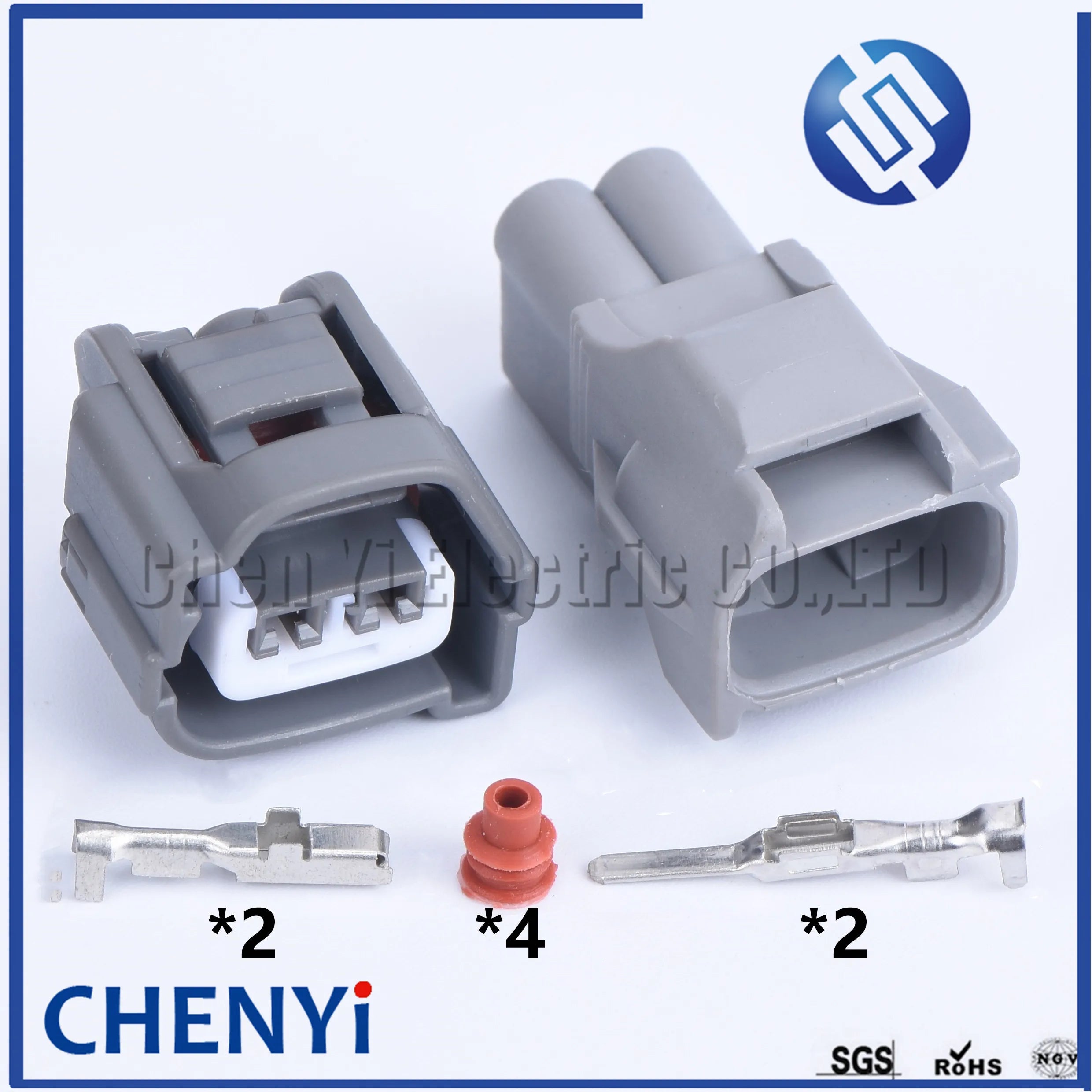 2 Pin Auto connector Ignition Coils wire harness Plug 7283-7021-10 90980-10901 7282-7021-10 90980-10900 For Toyota Hyundai