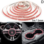 Car Decorative Stickers Auto Crystal Artificial Diamond Girls Car Decoration Accessories Auto Interior Cover  Waterproof amagi