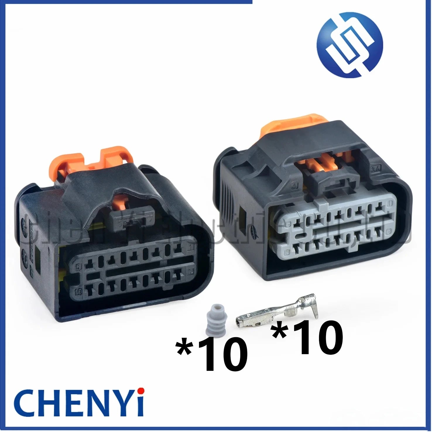 10 Pin Auto Waterproof Connector Car Headlight plug 1801600-1 1801606-1 1801600-2 Socket For Peugeot 301 Special 2008 Citroen