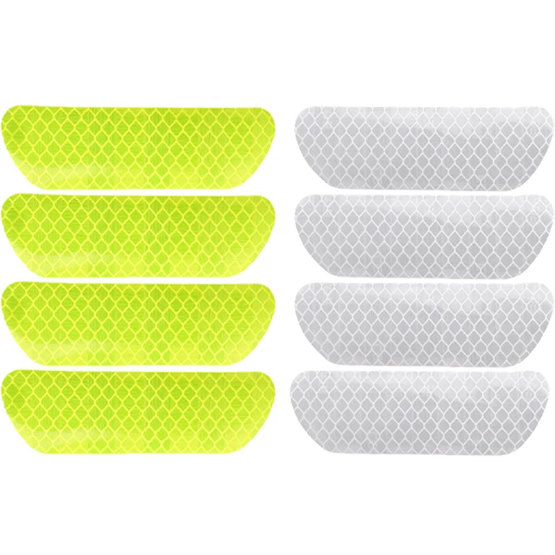 Car Door Reflective Sticker Safety Auto Door Opening Warning Reflector Tape Auto Accessory Exterior Interior Reflector Sticker