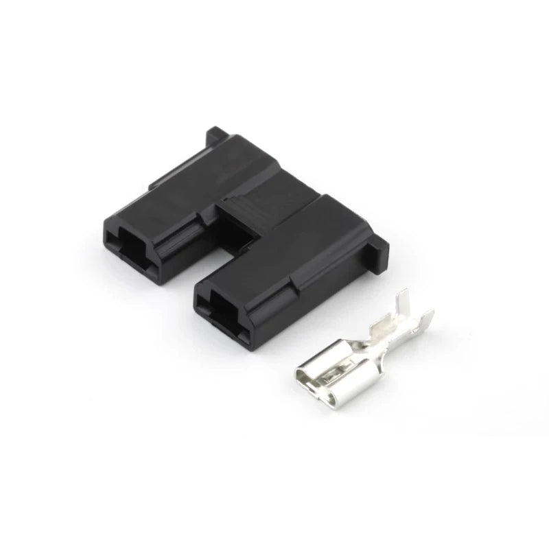 Automotive connector electronic throttle plug 2-hole wiring harness connector DJ7021LB-6.3-21