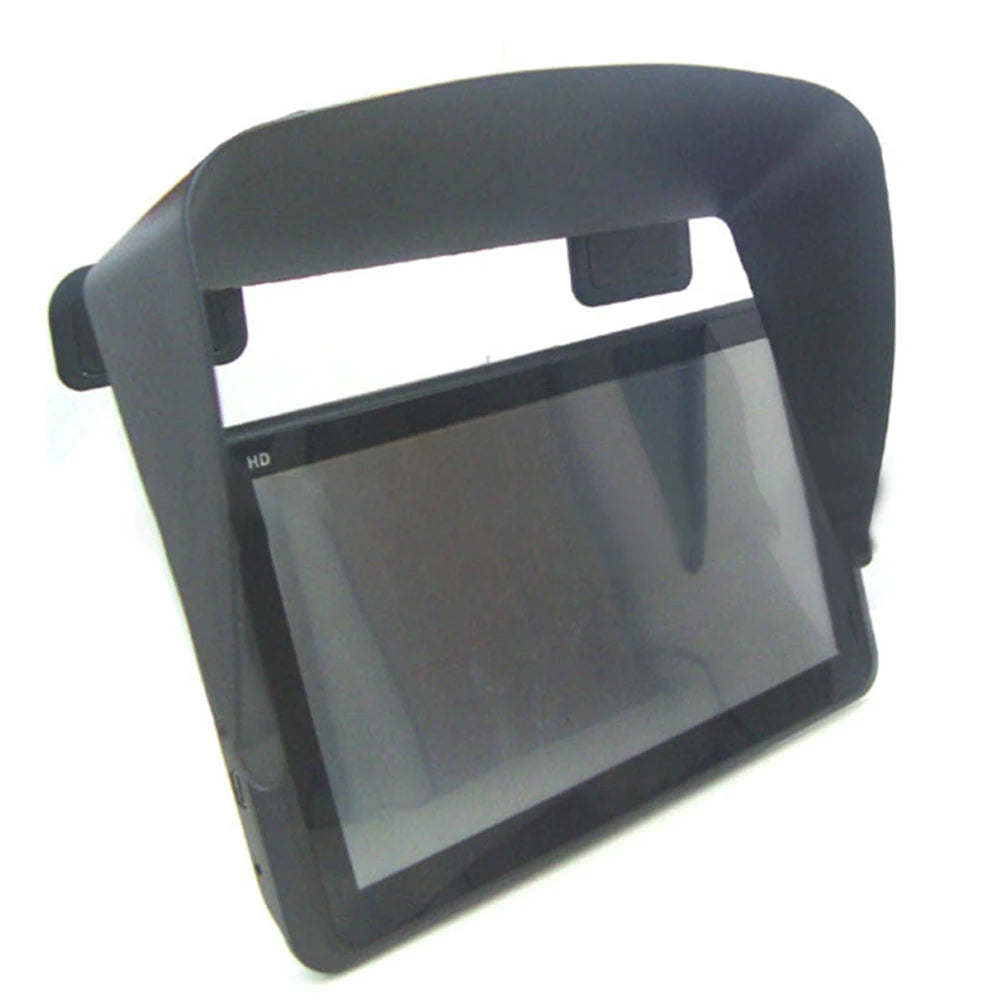7 Inch GPS Sunshade Navigator Light Shield Car Sunshade Car Light Shield Car Sun Visor Universal Navigation Hood