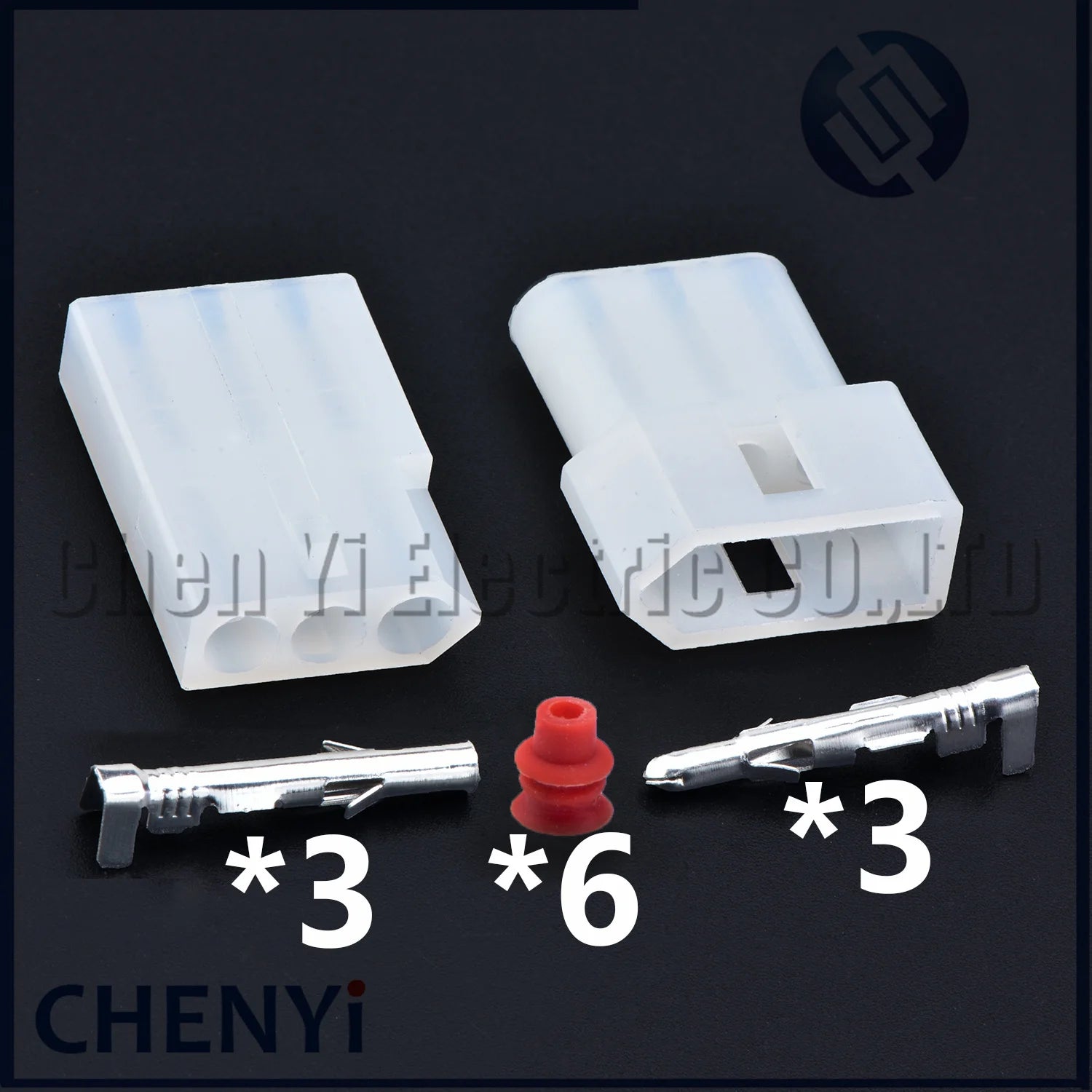 3 Pin female male Automotive connector Plug socket with Pins and seals 0309-1032 03091032 03-09-1032 For KTM motorcycle