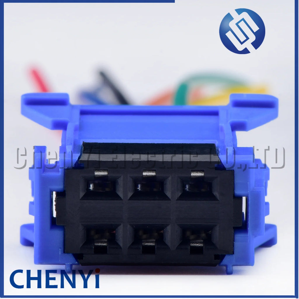 6 Pin Auto Air Conditioner Blower Resistance Heater Speed Control Connector Harness Plug 98172-1004 For Peugeot Renault 197676E