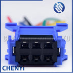 6 Pin Auto Air Conditioner Blower Resistance Heater Speed Control Connector Harness Plug 98172-1004 For Peugeot Renault 197676E