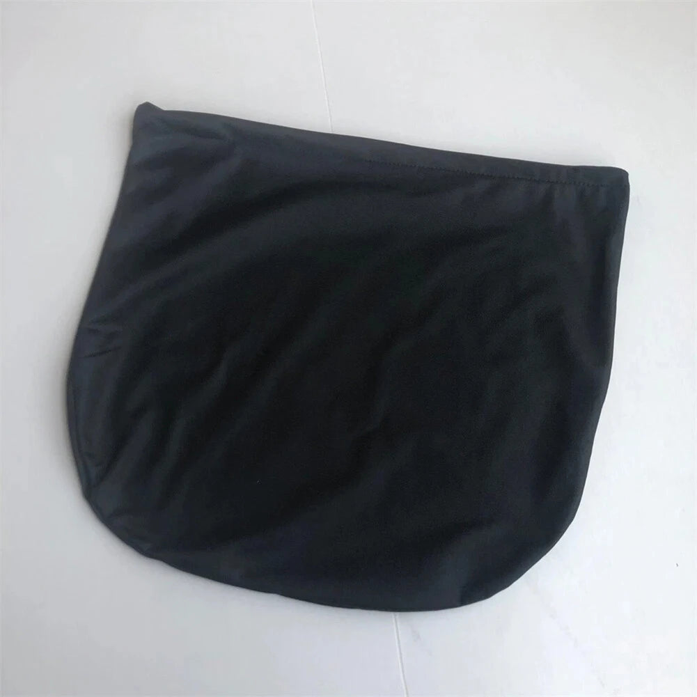 1pc Helmet Protective Drawstring Helmet Bag Pocket Black Dust Proof Helmet Bag Plush Soft Drawstring Pocket Helmet Storage Bag