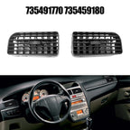 2pcs Center Air Vent Swivel Diffuser 735459180 For Fiat Linea Grande Punto For Doblo Car Internal Air Vent Grille Diffuser