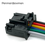 1 Set 6 Pin Car Sunroof Reading Light Rearview Mirror Switch Electrical Cable Connectors Wiring Harness Plug 1355082-1 6Q0972716