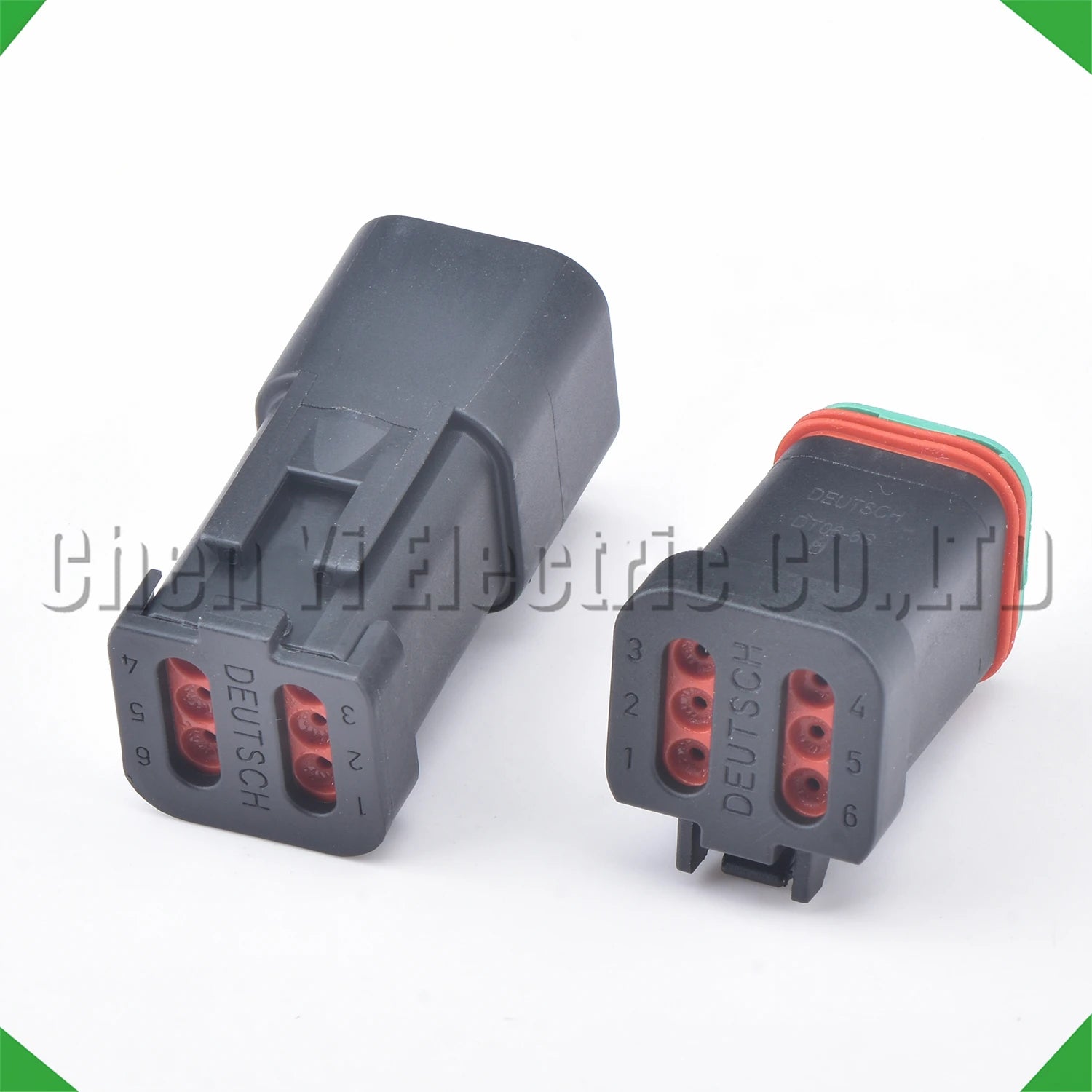 6-Pin Connector Black series Connector Waterproof Socket Deutsch Engineering Vehicle
