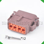 12-Pin Auto Connector Connector Automotive Connectors harness Deutsch series DTM06-12SC