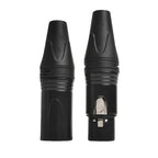 4/10/20PCS 3-Pin XLR Male to Female Adapter Connectors, Mic Audio Plug Converter for Microphone,Mixer,Amplifier, Sound Equipment