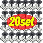 20/1set Bumper Cover Fender Splash Guard Screw and U-Shape Self-Locking Nut Kit for BMW Bumper Repair Kit 07146951655