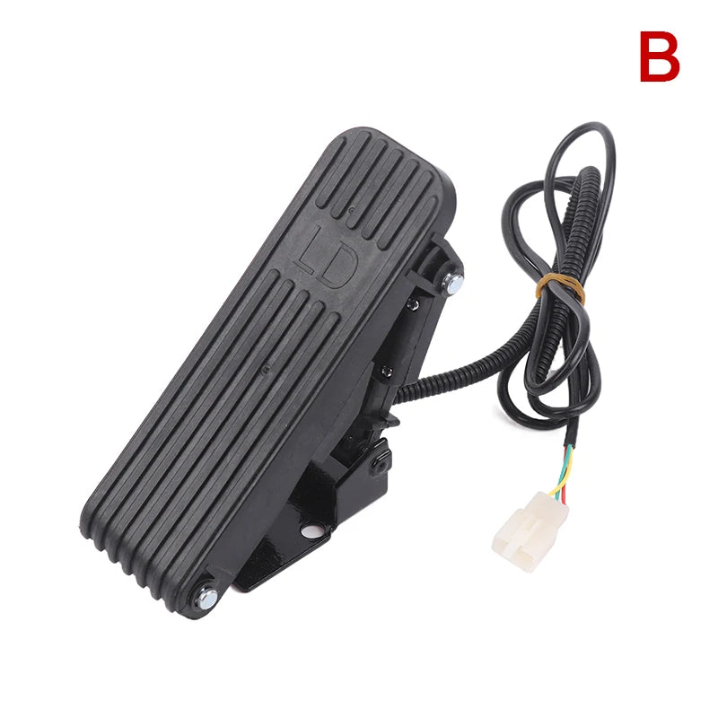 Foot Pedal Electric Bike Scooter Throttle E-bike Electric Tricycle Accelerator Pedal Speed Control Motorcycle Throttle