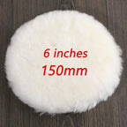 3/4/5/6/7 Inch Car Polishing Pad Soft Imitation Wool Ball Polishing Discs For Automotive Paint Care Cleaning Beauty Supplies
