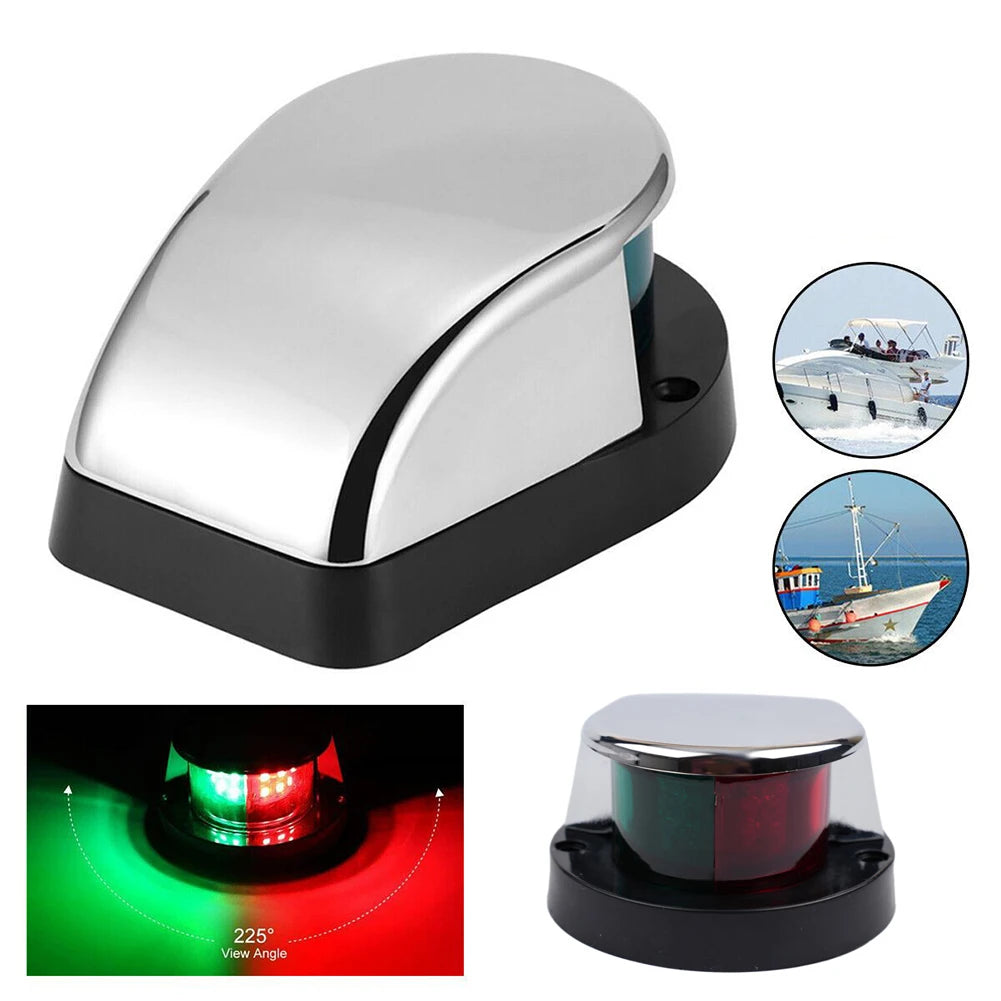 12V Boat  Light  LED Marine  Yacht Navigation  Lights Red  Green Ship  Running Lamps Waterproof LED Signal Lamp