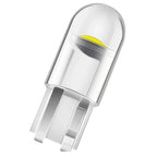 Car T10 LED Light Bulb 12V COB Glass Housing Waterproof Wedge Lamp Auto Interior Canopy Reading Light Bulb Auto Accessories