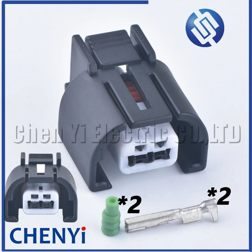 2 Pin Car Air Conditioner Solenoid Valve Wire Harness plug Automobile Compressor Air Cooler Pump Connector MG644111 MG644111-5