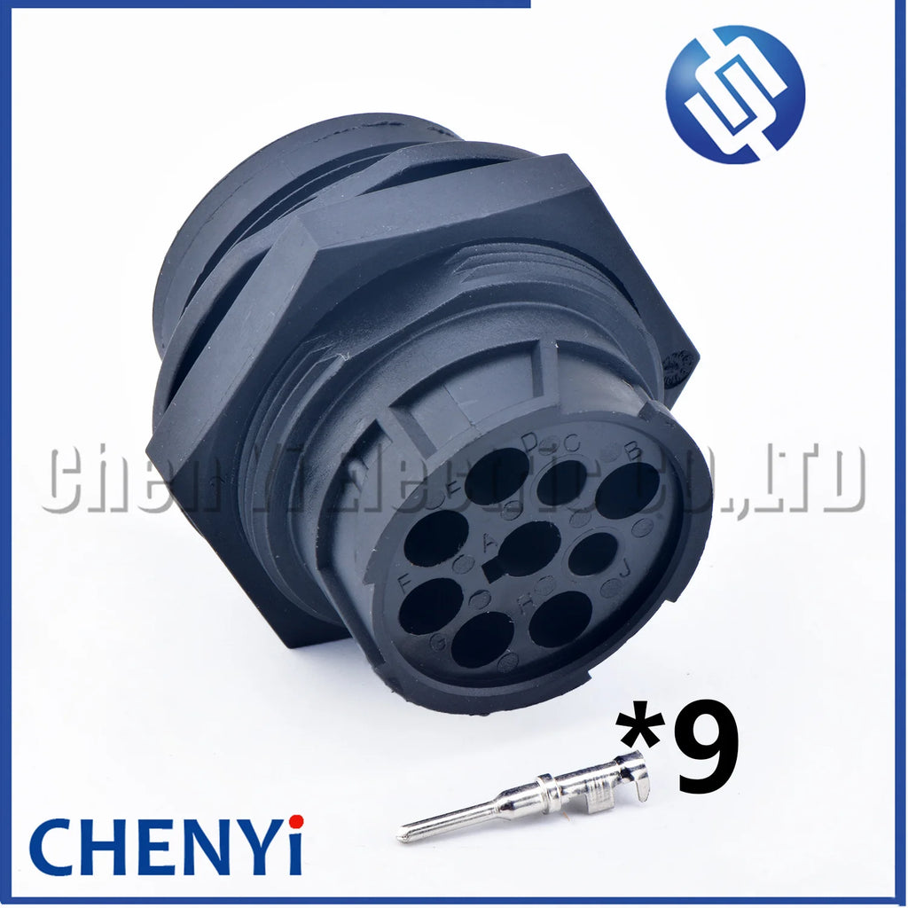 9 Pin Auto Diagnosctic Tool circular Plug Connector HD16-9-1939S HD10-9-1939P-B022 HD14-9-1939P HD10-9-1939P ATC17-9-1939PN