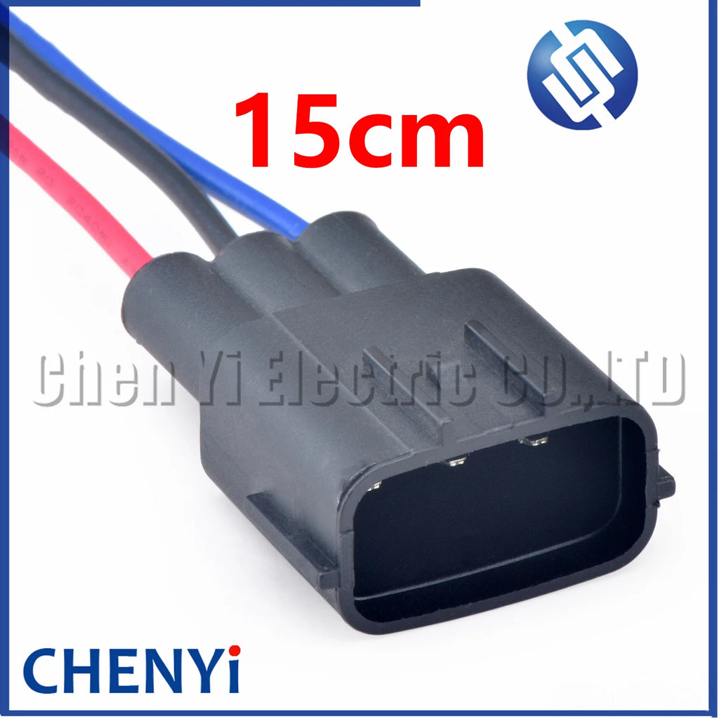 3 Pin Automotive Waterproof Connector Ignition Coil Wire harness Plug Socket 6189-0779 6918-1595 6189-7471 For Nissan Teana