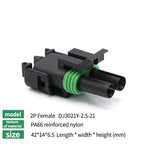 2.5 Series Automotive Waterproof Connector 1/2/3/4/6Pin Male And Female Plugs Haltech MAP TPS Wire Connector For GM